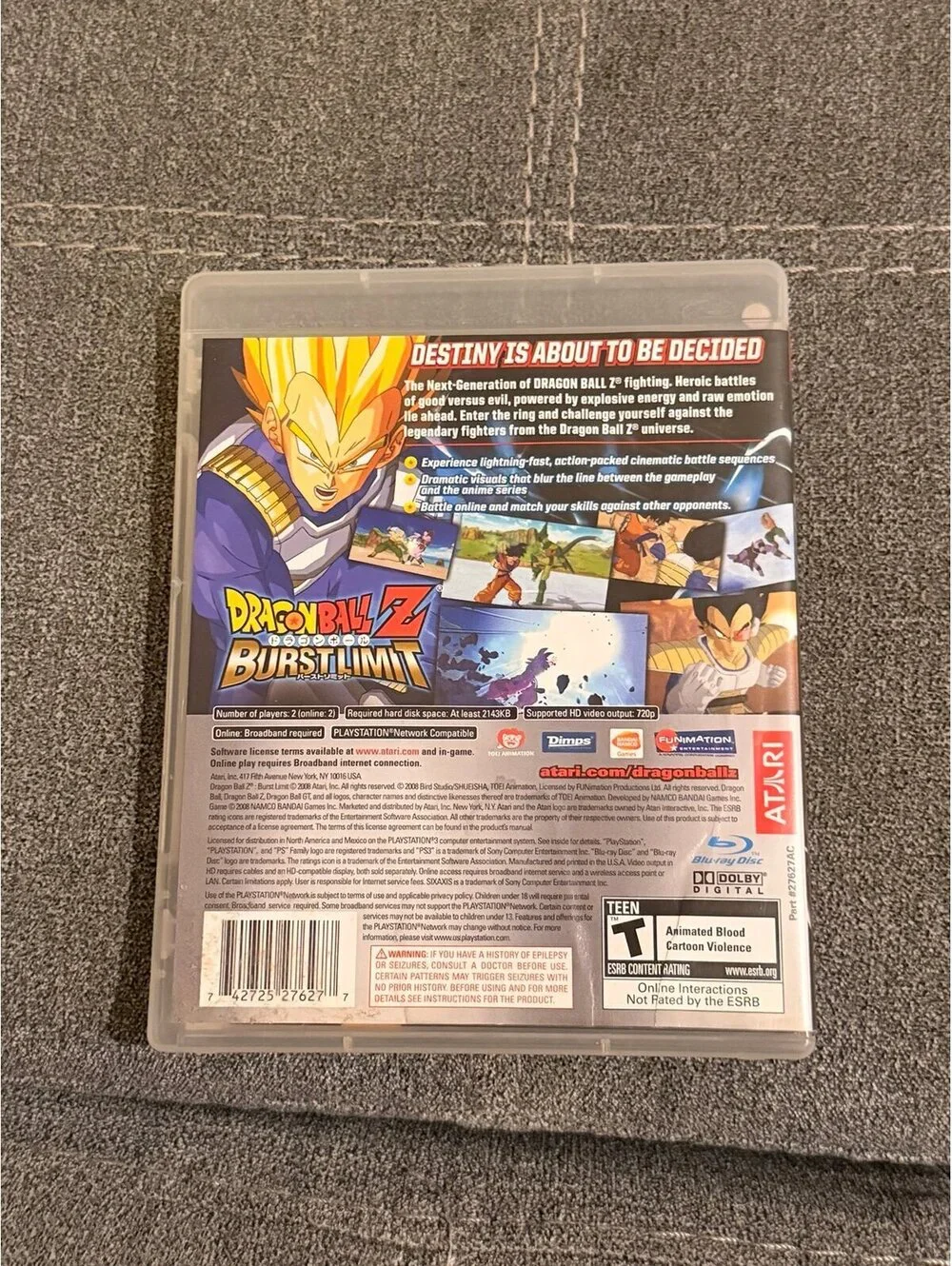 Dragon Ball Z: Burst Limit for PlayStation 3